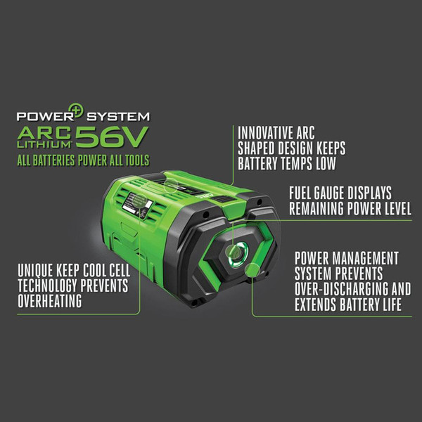 이고파워 전용 리튬이온 충전 배터리 BA5600T DC56V 10.0Ah 삼성SDI셀 LED 잔량 표시등 전제품 사용가능 - 상세 이미지 3