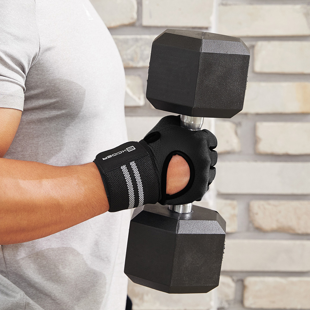 엑사이더 손목보호 헬스장갑 EG205 치닝디핑 턱걸이 웨이트 스트랩