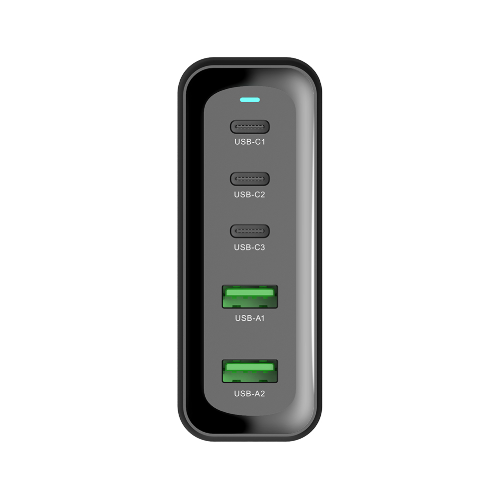 주연테크 캐리밥 200W 5포트 올인원 PD 고속충전기 USB-C 케이블포함 PPS PD3.0 QC3.0 200W 노트북 스마트폰 - 상세 이미지 4