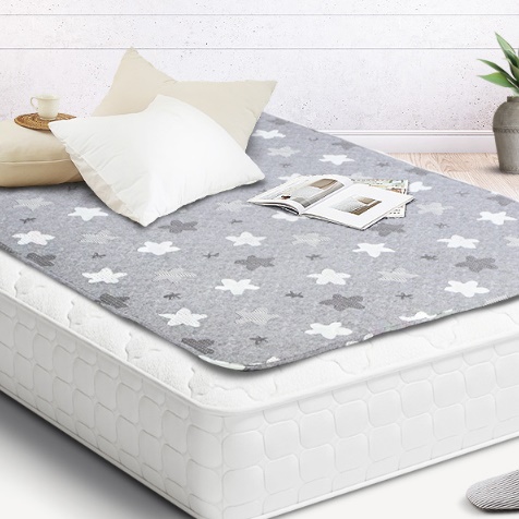 스타 그레이 소형 전기장판 얇은 전기매트 침대 전기요