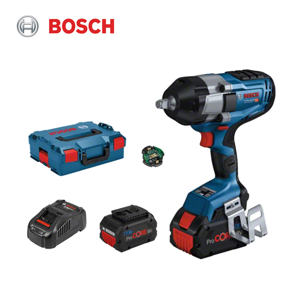 보쉬 바이터보 충전 임팩트 렌치 GDS18V-1000C 8.0Ah 2개