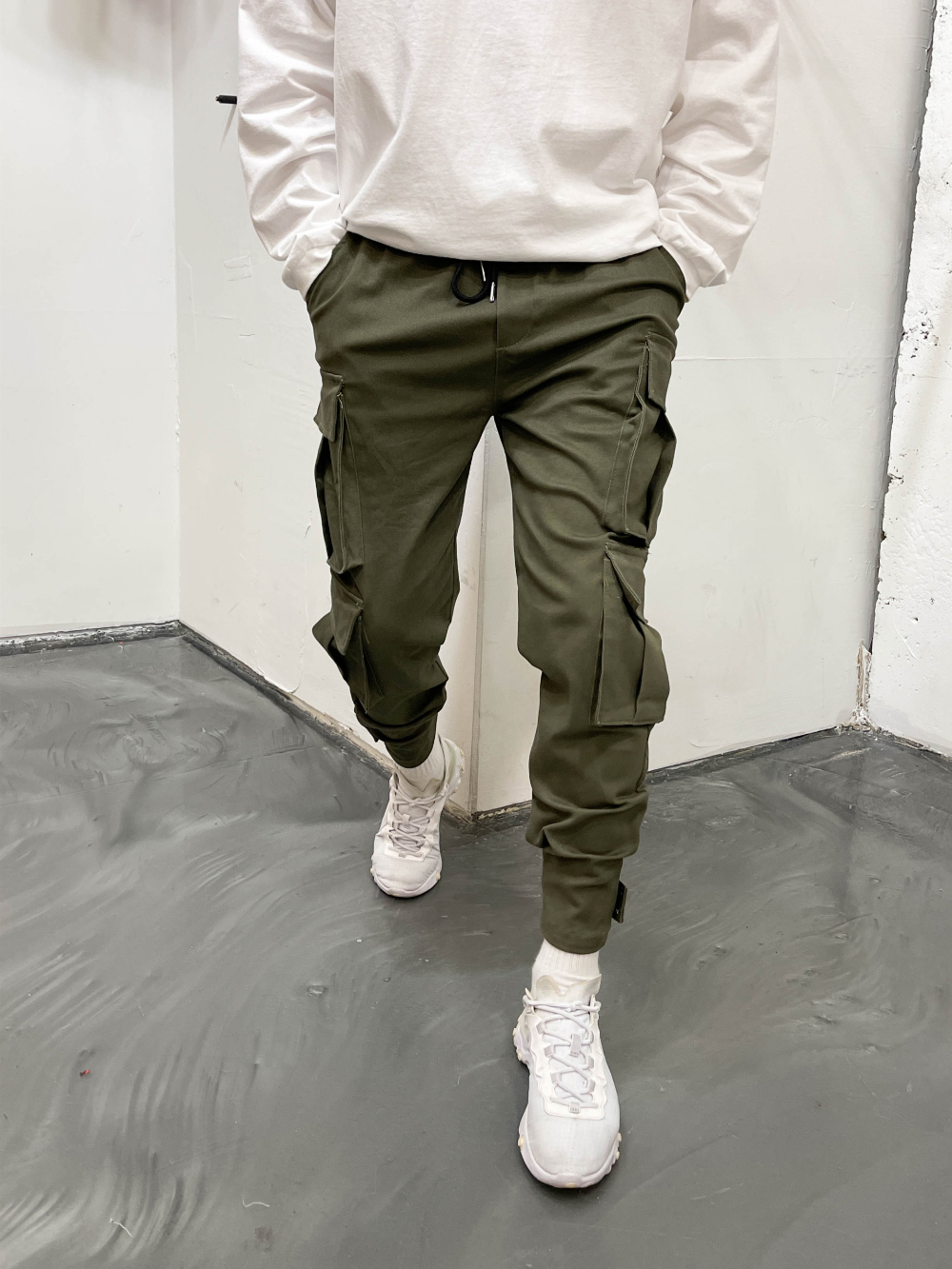 구르카 카고 조거팬츠 벨크로 조커팬츠 빅사이즈 - 상품 이미지