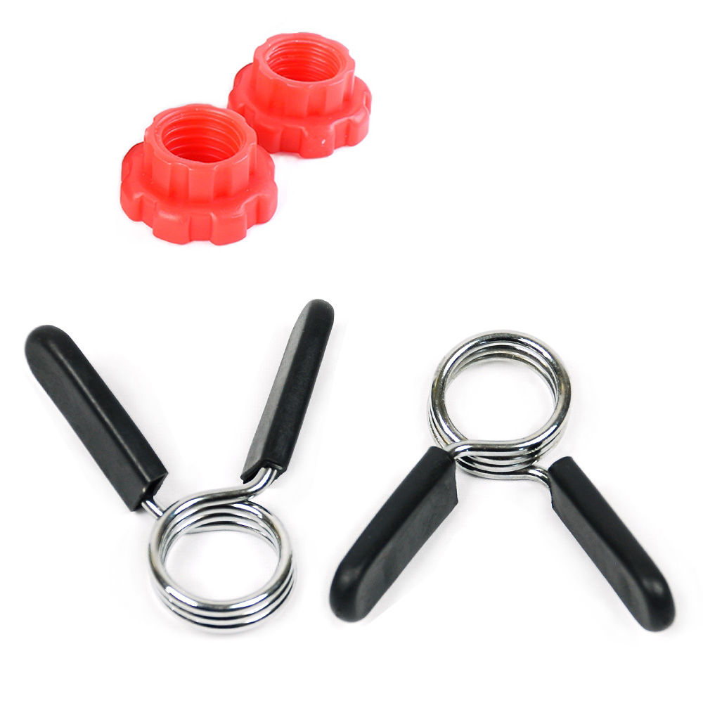 핫템 역기봉 스프링 마구리 25mm 락조 바벨 원판 고정 조임쇠 2개 1세트 - 상세 이미지 2