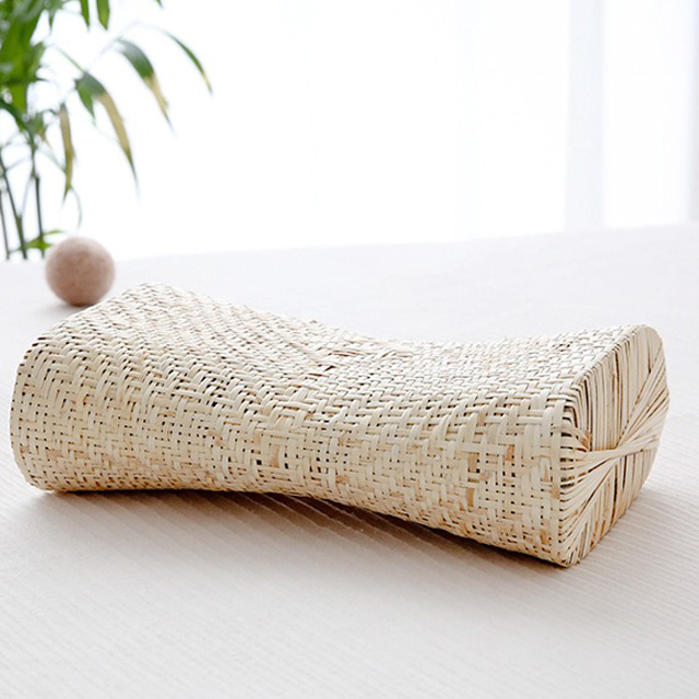 HANSUMJA 핸드메이드 베개 라탄 BM200814 8190.7476, 29x18cm - 메인 이미지