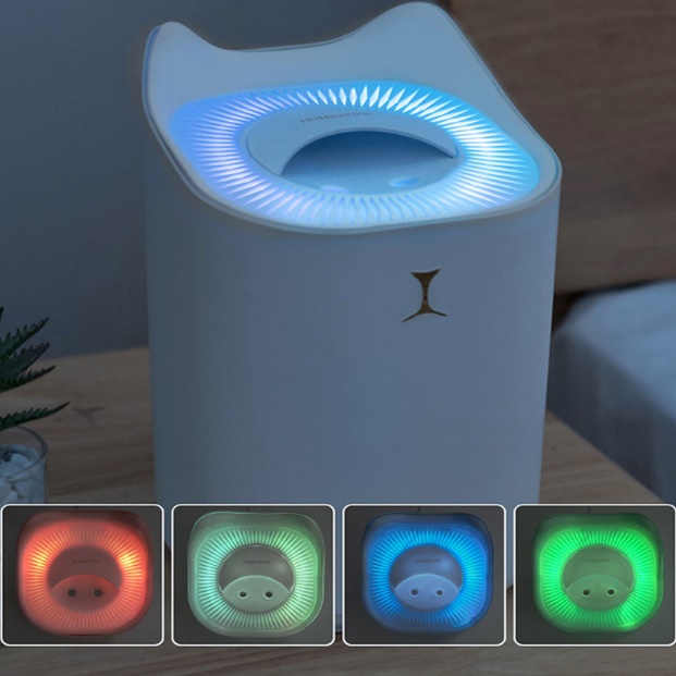 거실용 무드등가습기 대형가습기 회사 사무실용 업소용 책상용가습기