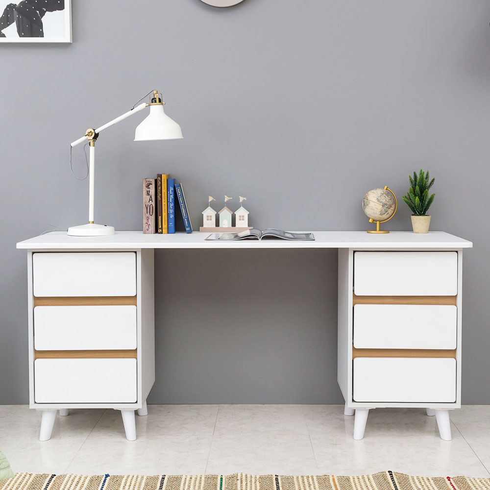 팬덤 1600 2인용 컴퓨터책상 중고등학생 과외 넓은책상