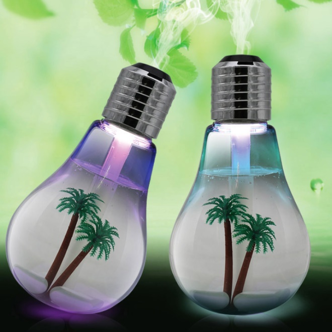 작은 가습기 침실가습기 원룸 자취방 아이방 조명 가습기