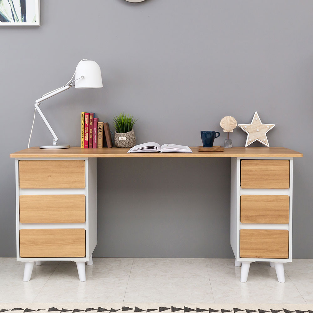 팬덤 1600 2인용 컴퓨터책상 중고등학생 과외 넓은책상