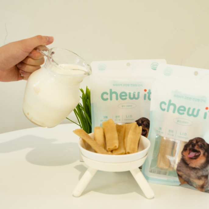 츄잇 꿀바른 터키츄 4개 강아지 간식 오래먹는 개껌 칠면조힘줄 양치껌