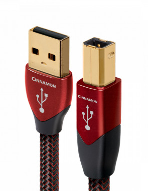 오디오퀘스트 시나몬 USB 케이블 1.5m (A-B 타입) -AudioQuest Cinnamon USB Cable 1.5m (A-B type)