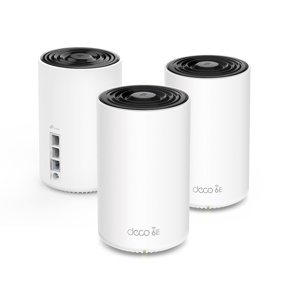 티피링크 AXE5400 Deco XE75 Pro(3팩) 메시 와이파이 Wi-Fi 6E 기가 유무선 인터넷 공유기 증폭기 - 상품 이미지