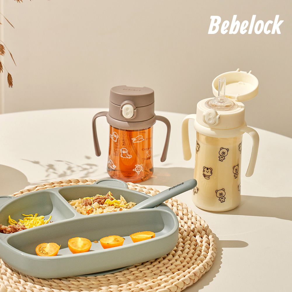 1+1 베베락 아이와 PPSU 원터치 추&빨대컵 210ml / 물샘+역류 방지 간편세척 국산