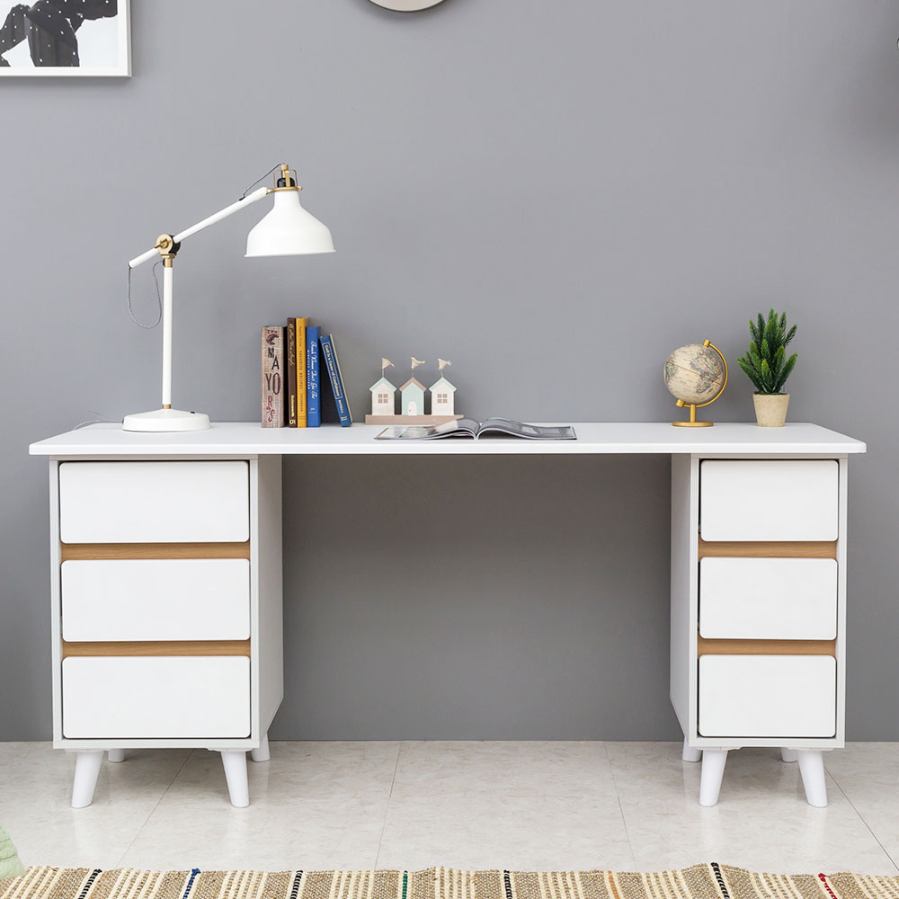 팬덤 1600 2인용 컴퓨터책상 중고등학생 과외 넓은책상