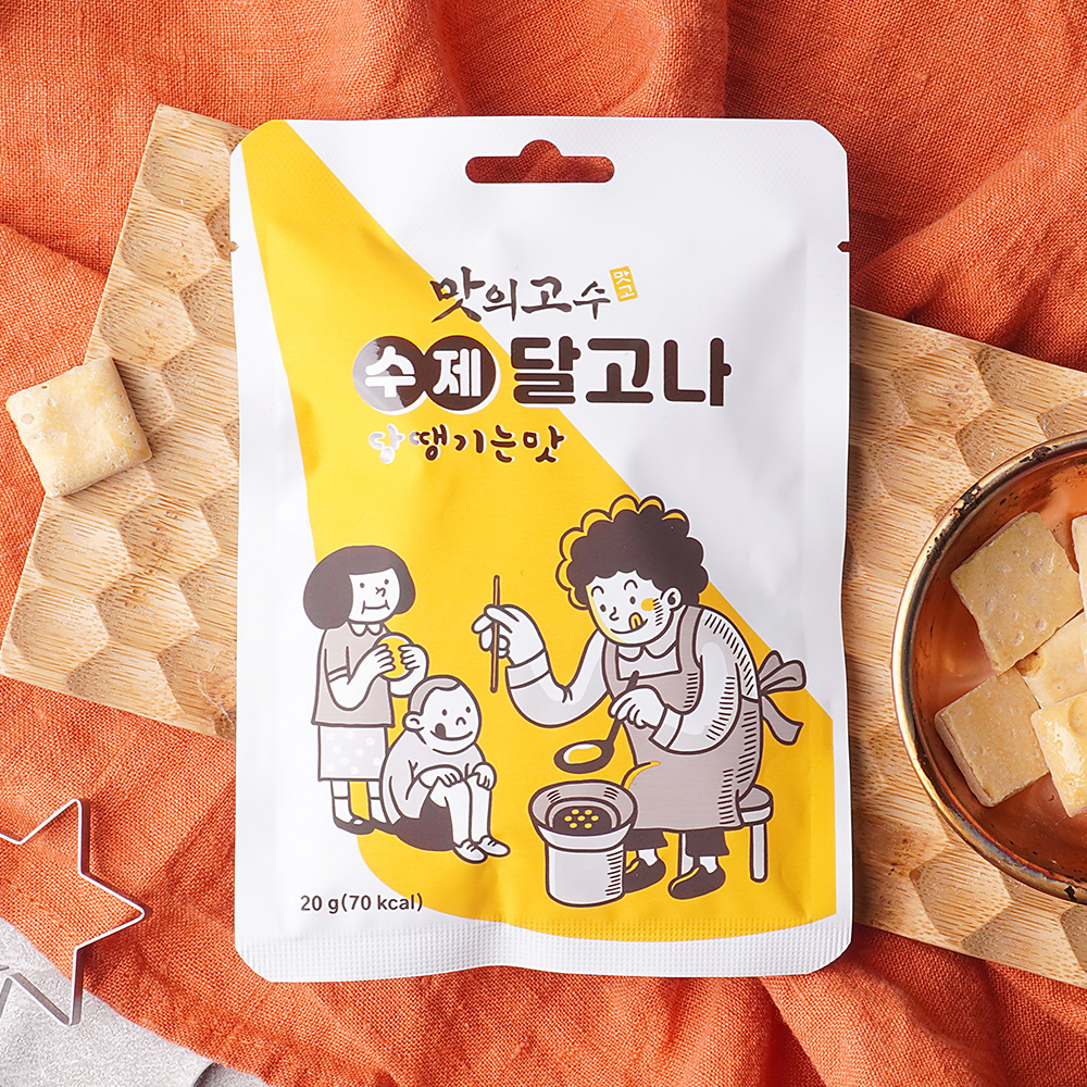 맛의고수 달고나 20g 수제 당땡기는맛