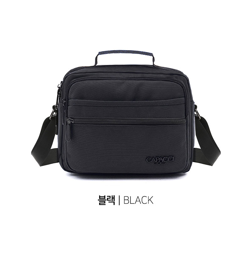 가벼운 천 메신저백 남자 캐주얼 가로 여행보조 작은가방 옆으로매는가방 직장인 크로스백 - 상세 이미지 2