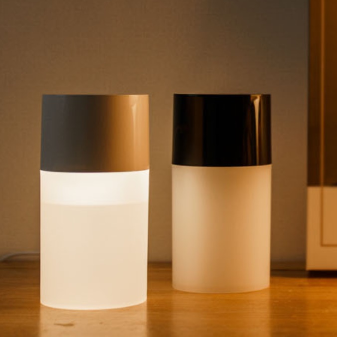 조명가습기 책상용가습기 개인용 아이 작은 방 소형 가습기