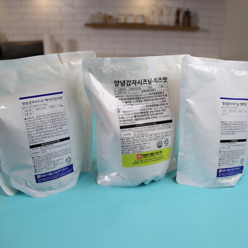 태원식품 양념감자시즈닝 양파맛 1KG 어니언 감자튀김 - 상세 이미지 2