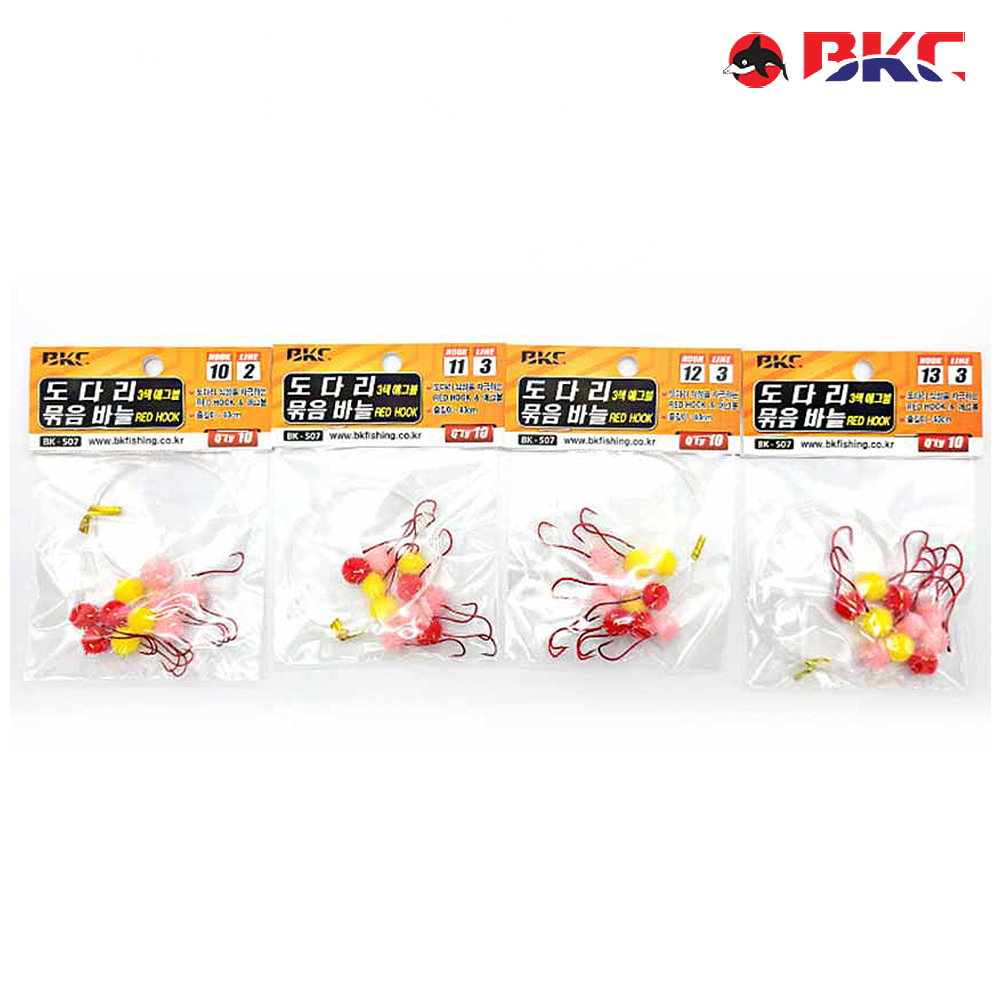 도다리채비 도다리 낚시 바늘 묶음바늘 BK-507 - 상세 이미지 5