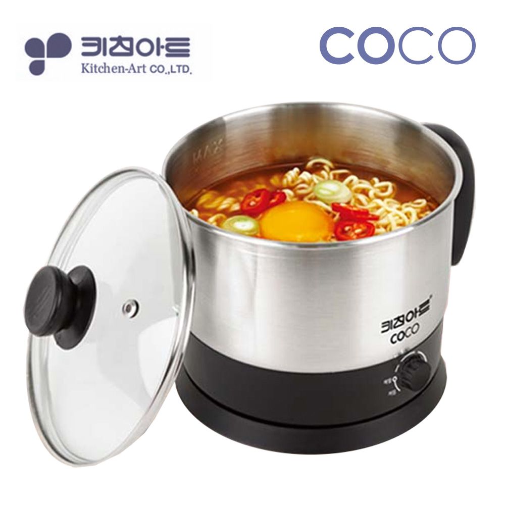 키친아트1002FT 코코 멀티포트 라면포트 1.5L 라면포트 전기포트 멀티포트 전기냄비 전기쿠커 : 온리원1-Only One