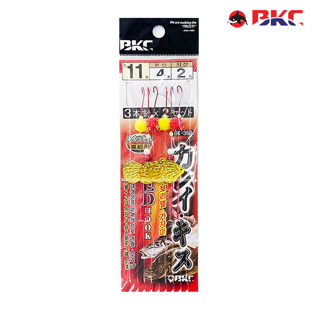 도다리낚시채비 선상 도다리 묶음 바늘 채비 BK-369 - 상품 이미지