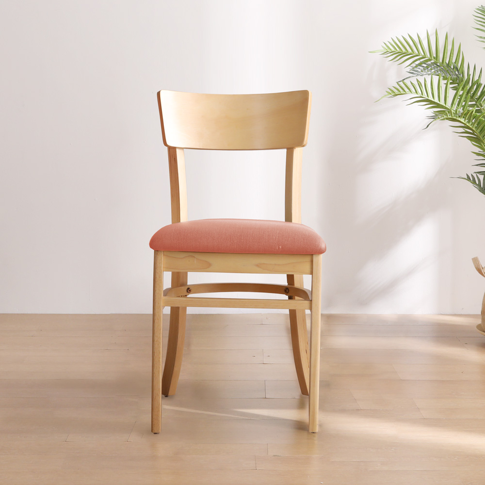 린백 LB21K 카페 인테리어 원목 식탁의자 2개입 구성