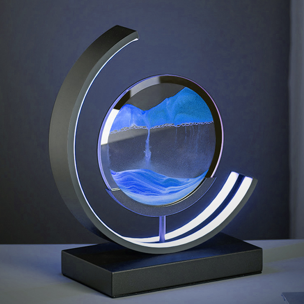 알파플랜 모래멍 무드등 모래시계 샌드아트 생일 집들이 선물