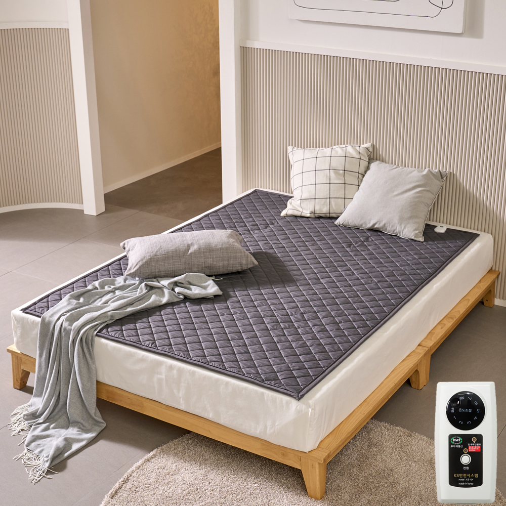 탄소매트 전기장판 온열매트 알러지 쇼파 EMF 전자파안심 차박 캠핑용 미니싱글