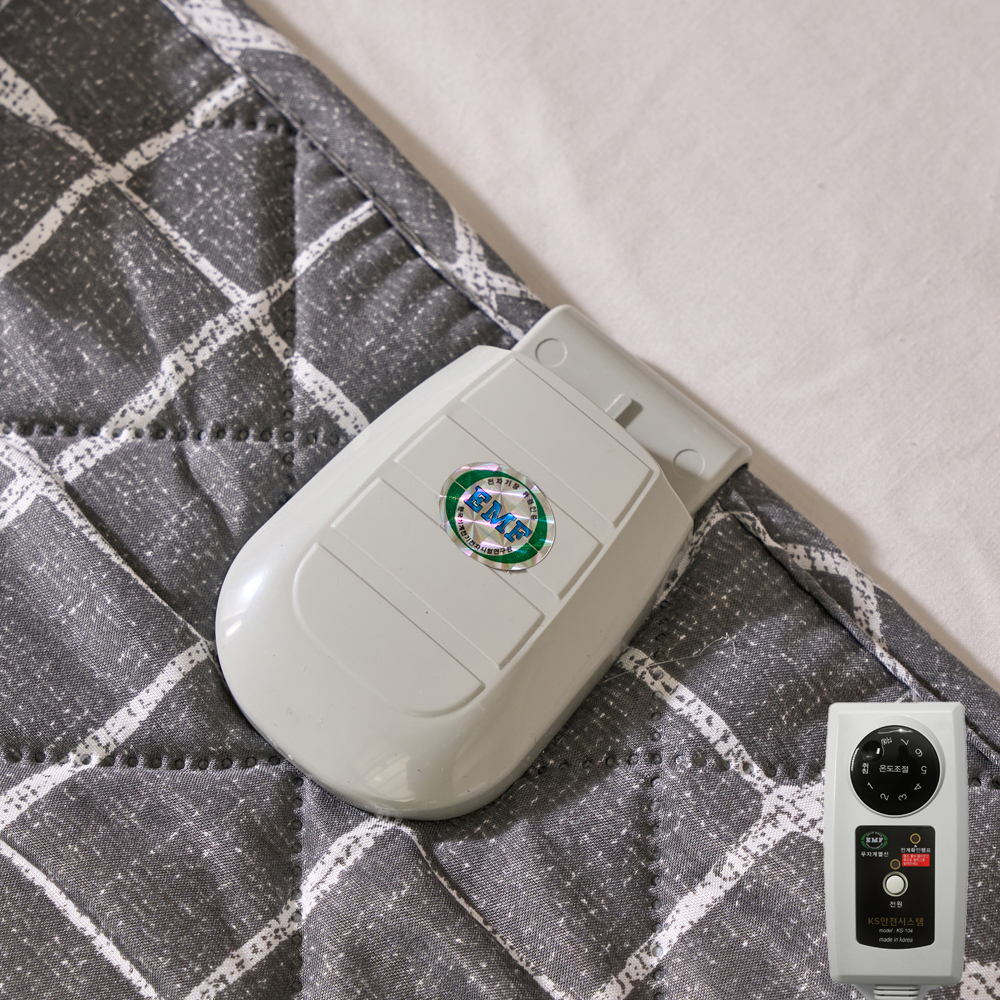 탄소매트 전기장판 온열매트 전자파안심 쇼파 침대 차박 캠핑용 EMF 미니싱글