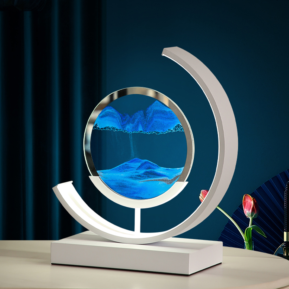 알파플랜 모래멍 무드등 모래시계 샌드아트 생일 집들이 선물