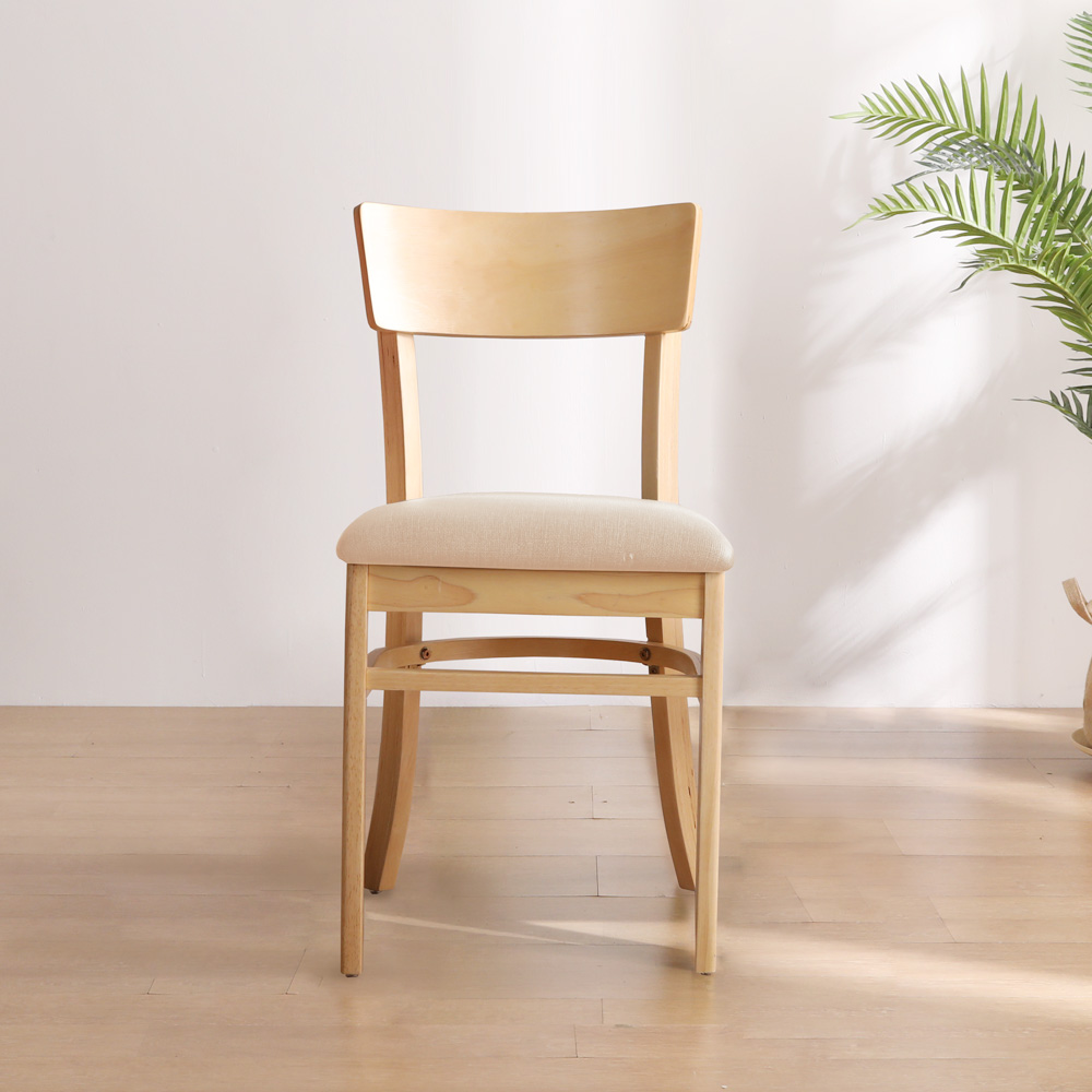 린백 LB21K 카페 인테리어 원목 식탁의자 2개입 구성