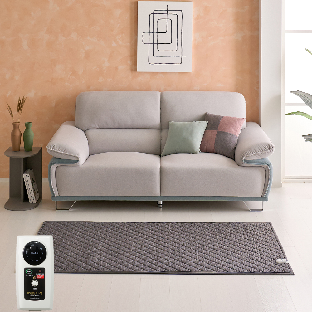 탄소매트 전기장판 온열매트 알러지 쇼파 EMF 전자파안심 차박 캠핑용 미니싱글