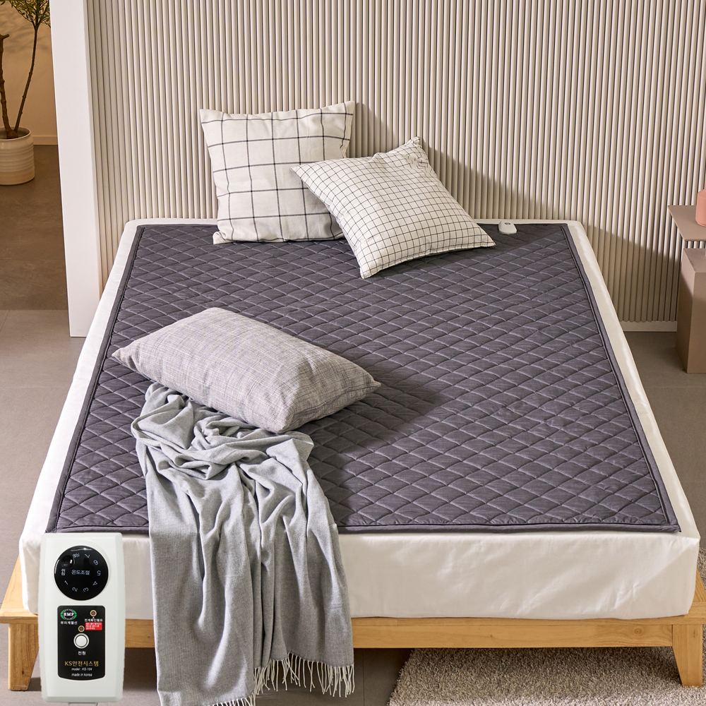 탄소매트 전기장판 온열매트 알러지 쇼파 EMF 전자파안심 차박 캠핑용 미니싱글