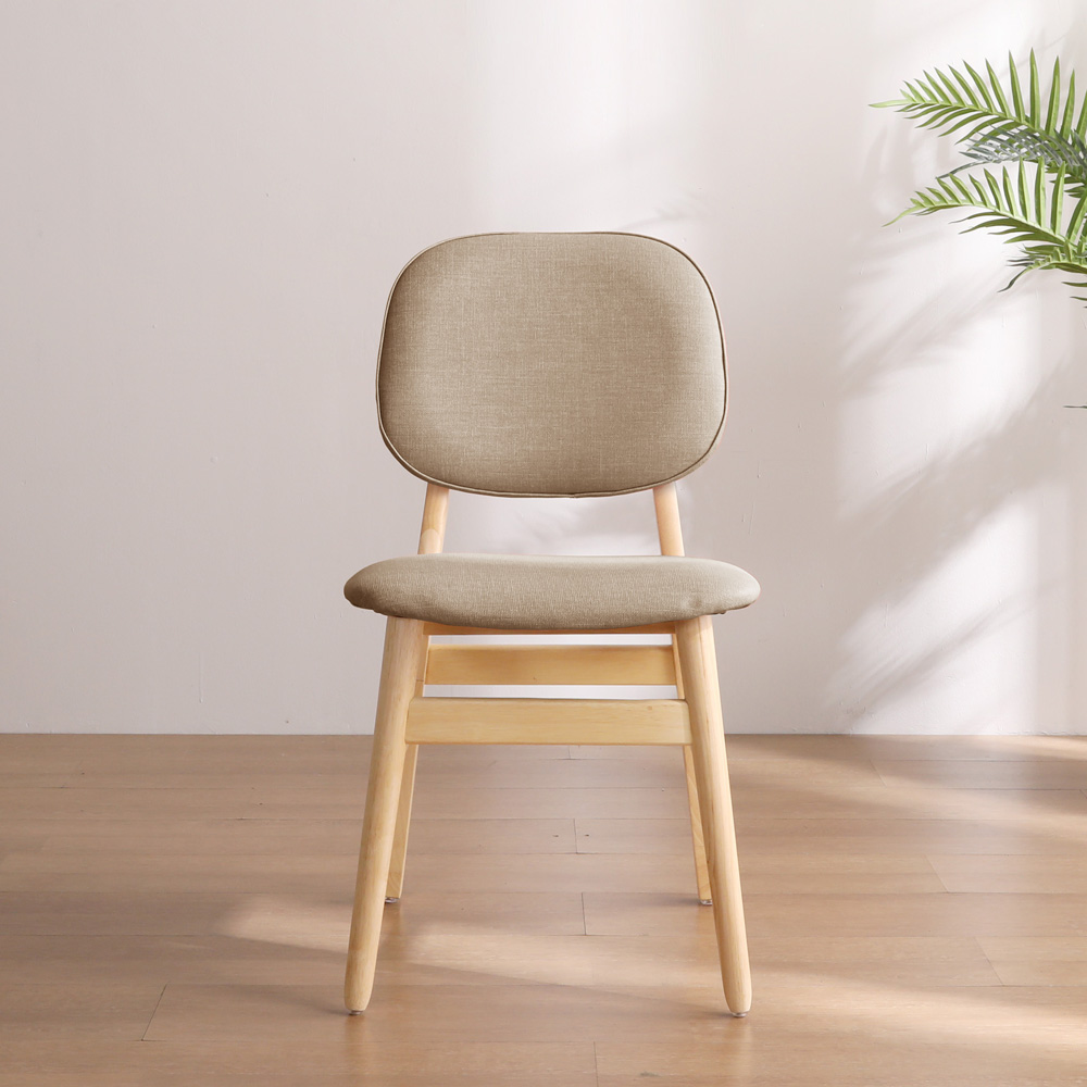 린백 LB22K 카페 인테리어 원목 식탁의자 2개입 구성