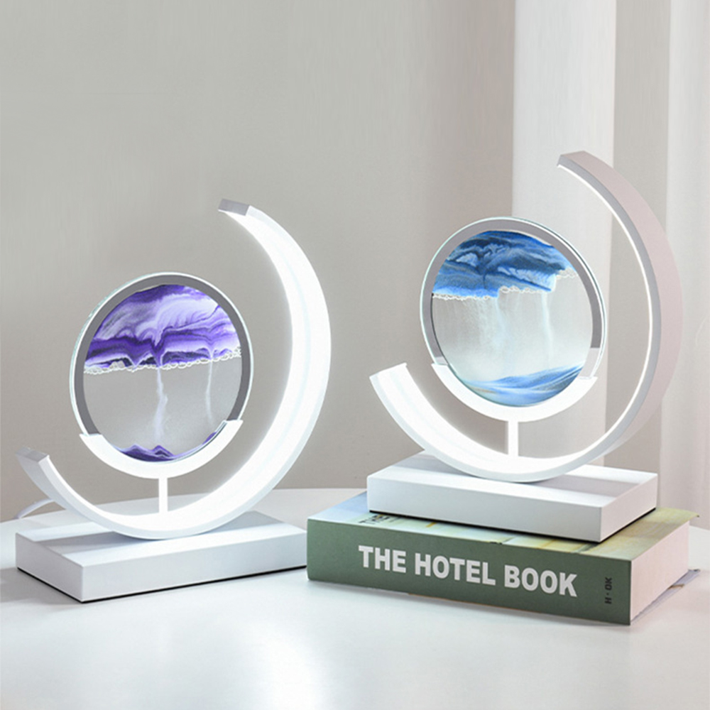 알파플랜 모래멍 무드등 모래시계 샌드아트 생일 집들이 선물