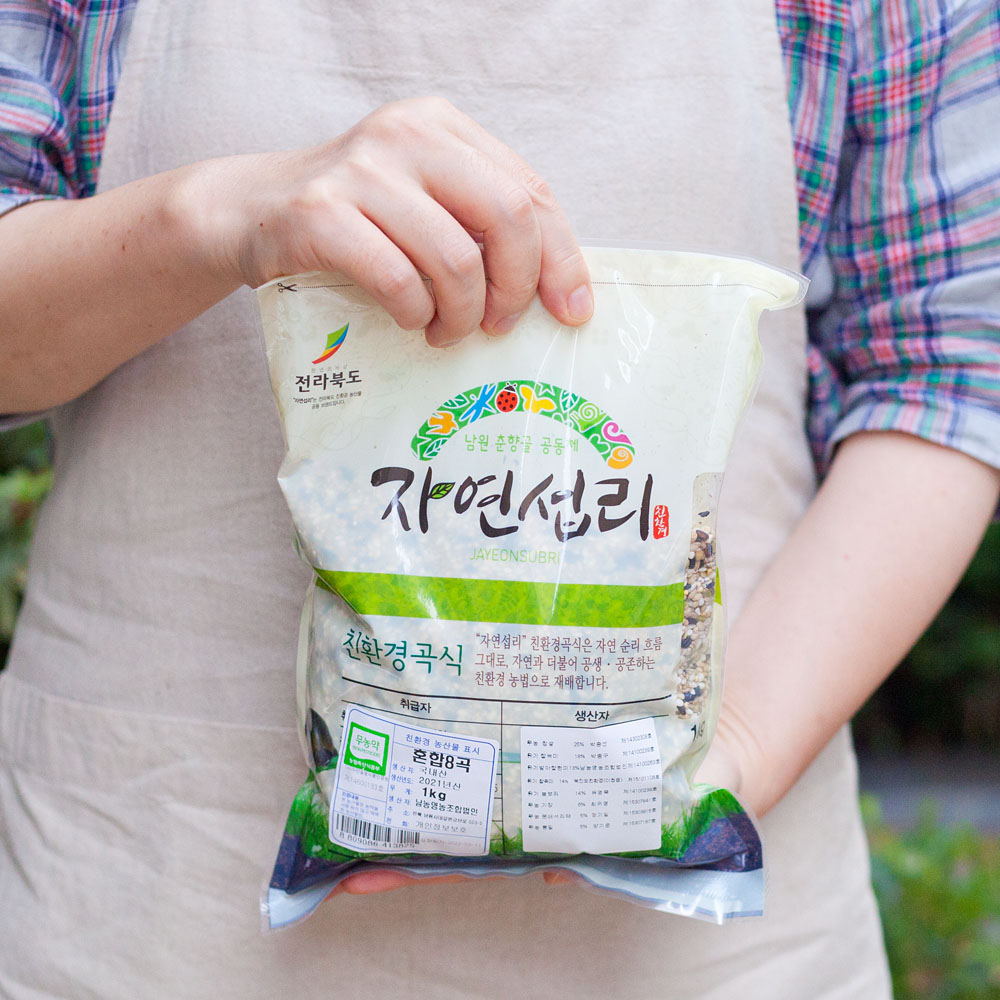 잡곡쌀 무농약 혼합잡곡 국산잡곡 8곡 1kg - 상세 이미지 3