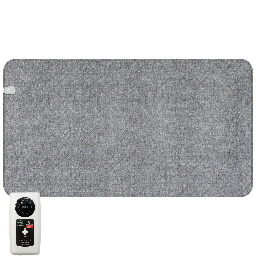 탄소매트 온열매트 전기장판 쇼파 전자파안심 캠핑 세탁 진그레이 미니싱글