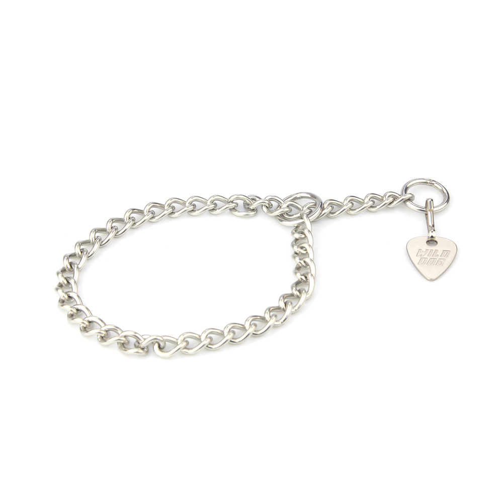 와일드독 초크체인 강아지목줄 소형견 대형견 XS 이미지 3