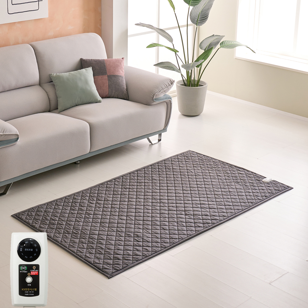 탄소매트 전기장판 온열매트 알러지 쇼파 EMF 전자파안심 차박 캠핑용 미니싱글