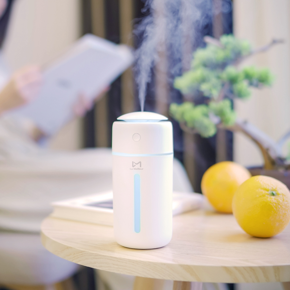 르메이어 미니 무선 가습기 초음파 저소음 USB 충전