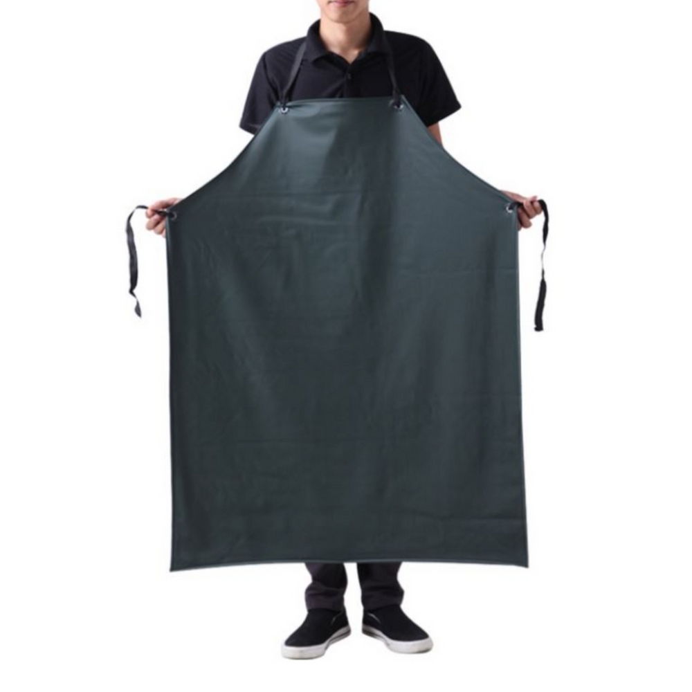 빅사이즈 남자방수앞치마 주방 정육점 예초기 앞치마 그린