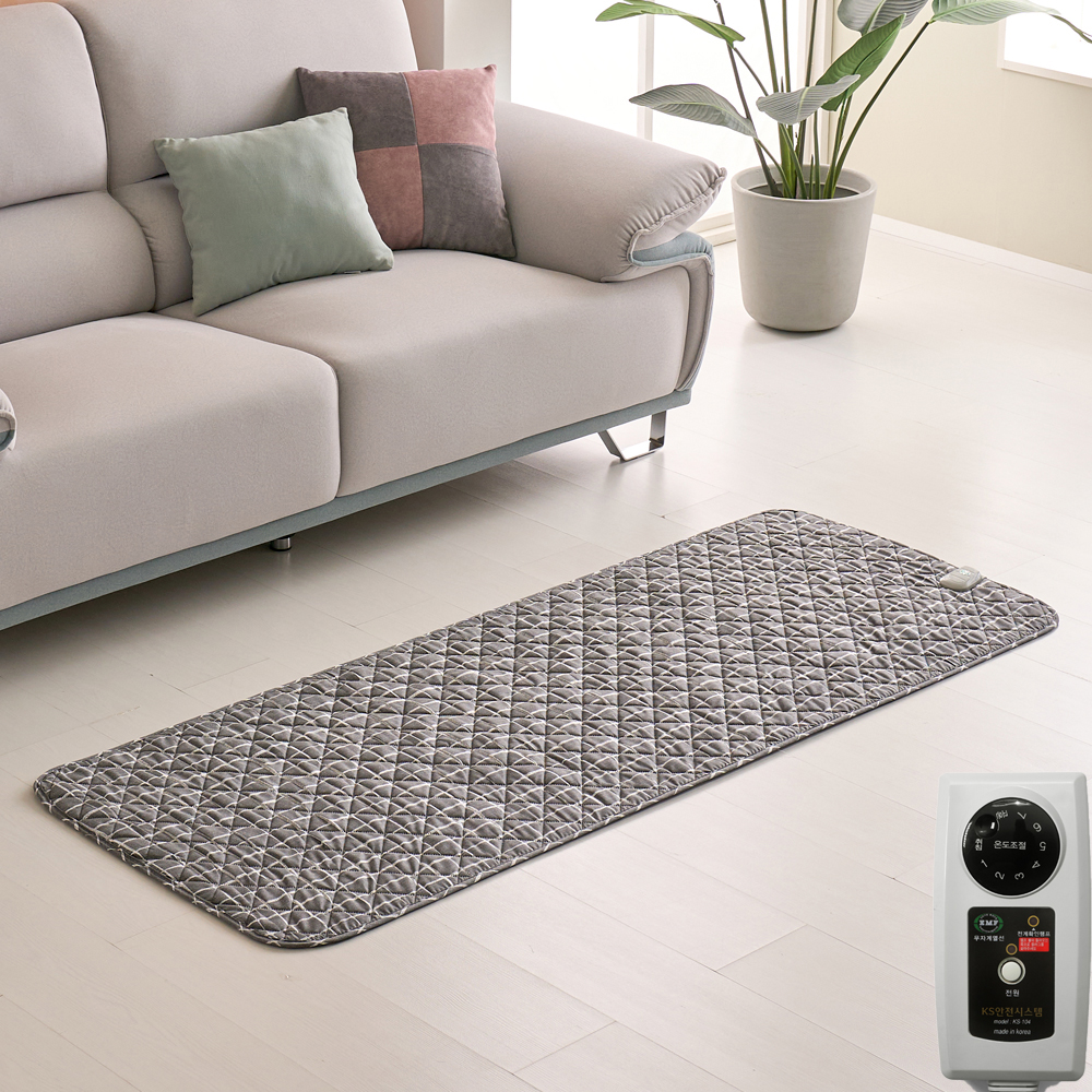 탄소매트 전기장판 온열매트 전자파 안심 쇼파 차박 세탁가능 캠핑용 EMF 전기 미니싱글