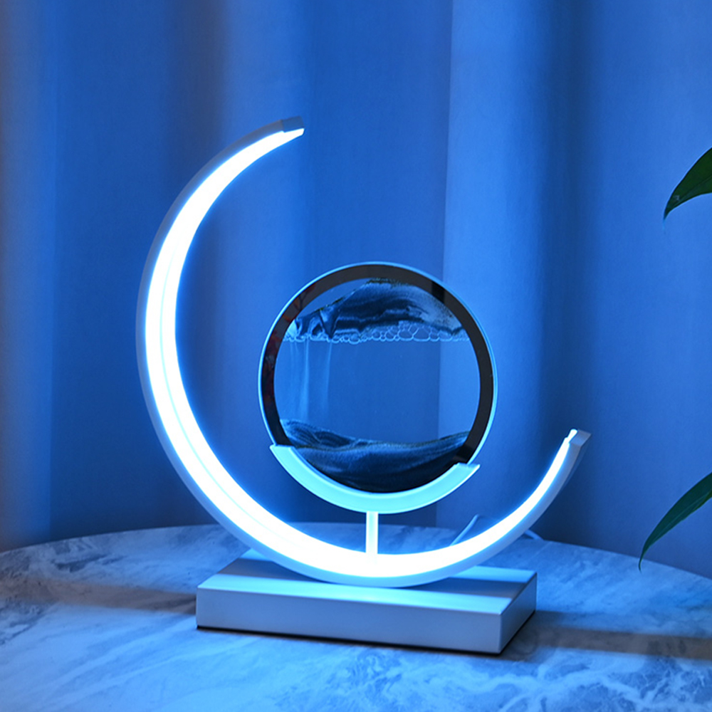 알파플랜 모래멍 무드등 모래시계 샌드아트 생일 집들이 선물