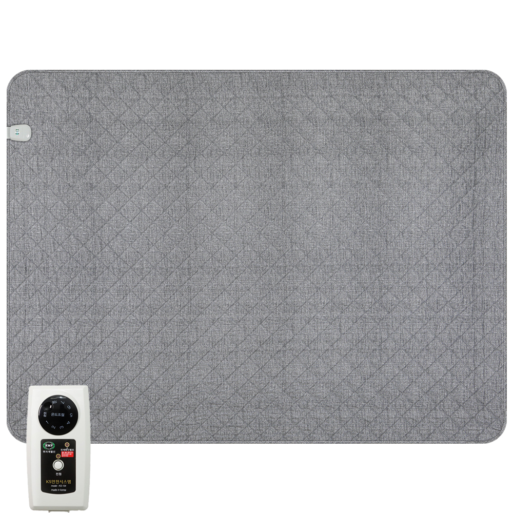 탄소매트 온열매트 전기장판 쇼파 전자파안심 캠핑 세탁 진그레이 미니싱글