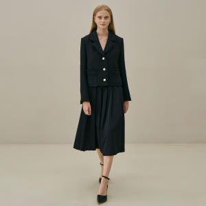 CARMEN Wool tweed jacket_black 착용 후기 | 사이즈/핏 총정리 - 상품 이미지 2