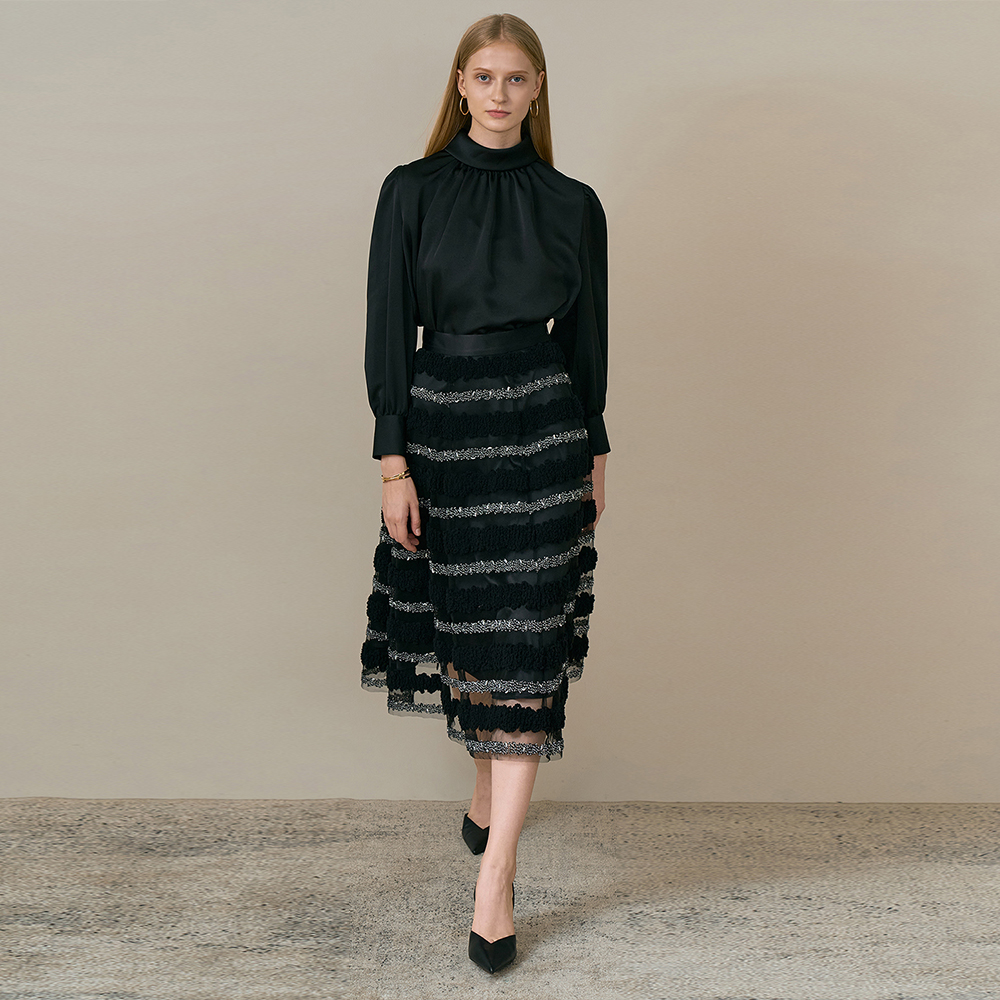 GRETA Flared skirt 이미지 2