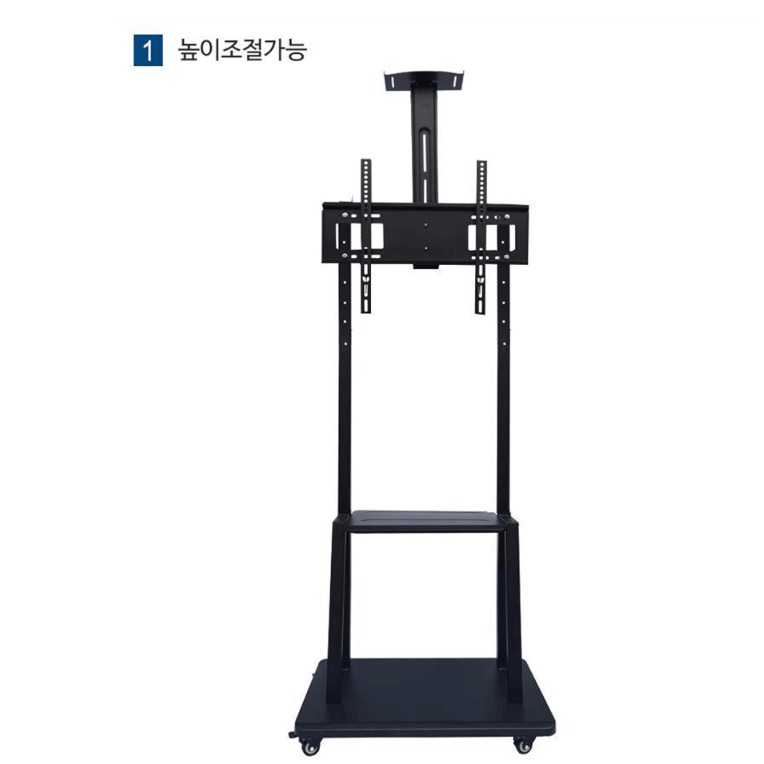 이동식 모니터 거치대 삼성 LG 스튜디오 이동형 TV 스탠드 일반형 - 상세 이미지 2