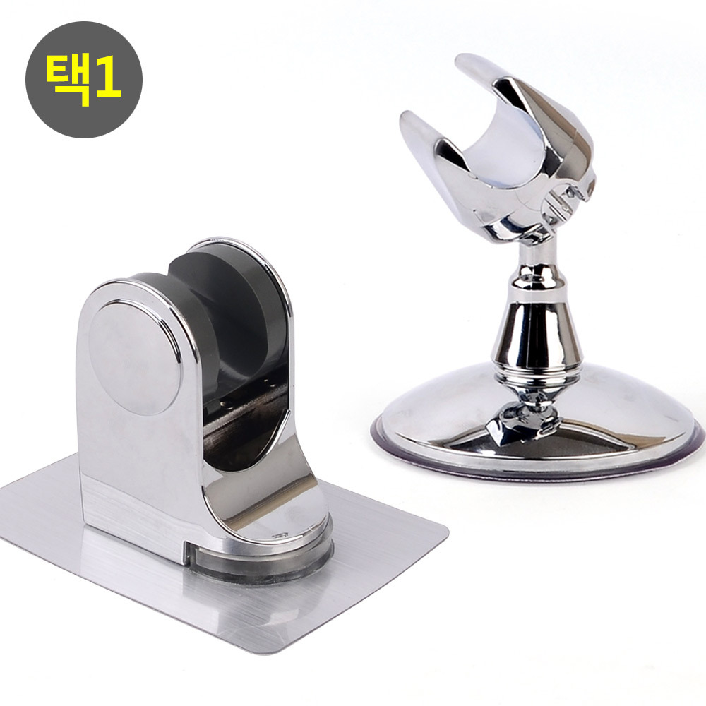 샤워기 고정 샤워 헤드 걸이 행거 홀더 거치대 흡착 - 상세 이미지 3