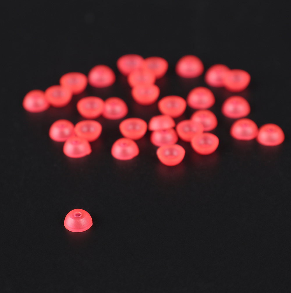 반달 구슬 반원 반구슬 찌낚시 채비 자작 소품 멈춤 저마찰 30개 - 상세 이미지 4