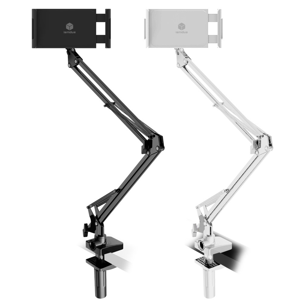 침대 핸드폰 자바라 거치대 누워서 아이폰 갤럭시 코브라 거치대 집게형