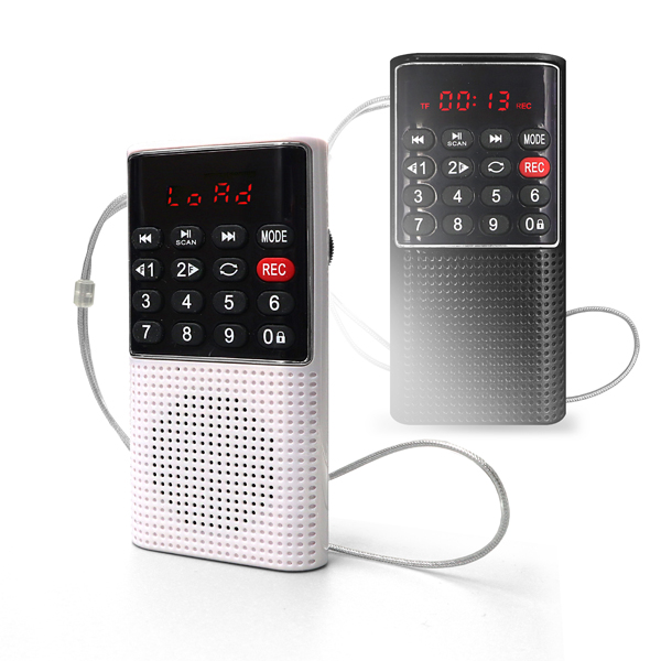 인켈 휴대용 FM 효도 라디오 IK-PR190 SD카드 MP3 재생 녹음 - 메인 이미지